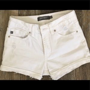 Jus USA White Shorts!!